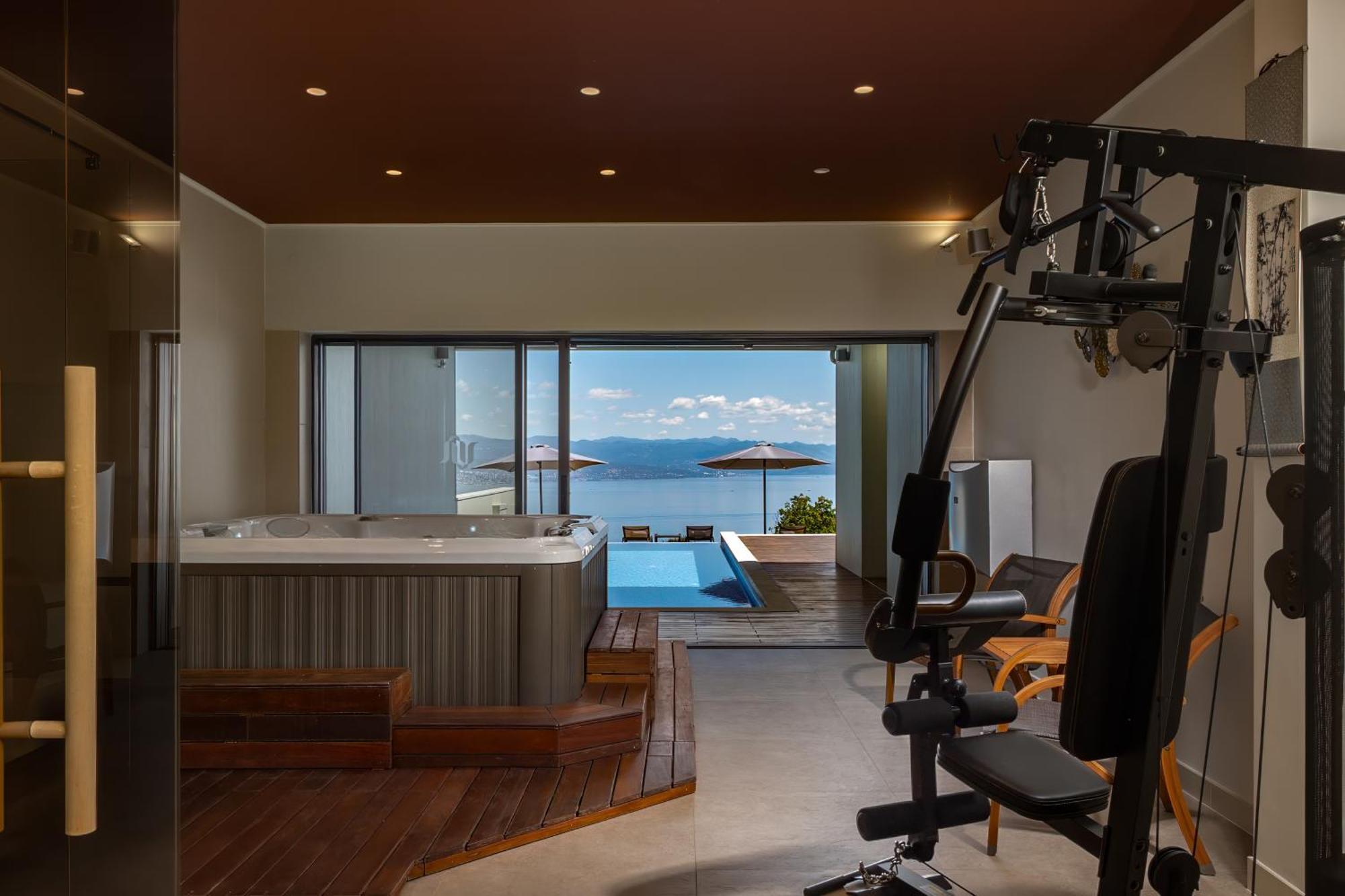 Villa Altavista - Seaview & Relax With Heated Pool & Minigolf โอปาติยา ภายนอก รูปภาพ