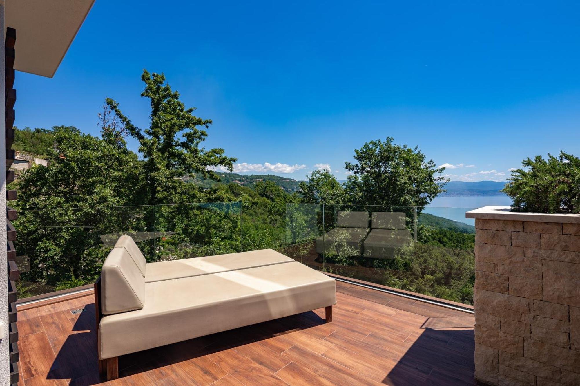 Villa Altavista - Seaview & Relax With Heated Pool & Minigolf โอปาติยา ภายนอก รูปภาพ